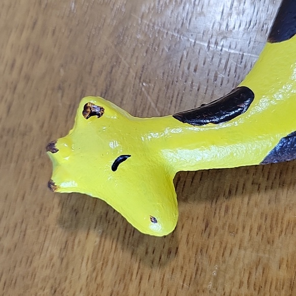 Cast Iron Giraffe Wall Hook Key Coat Towel Purse Hanger - Picture 2 of 9